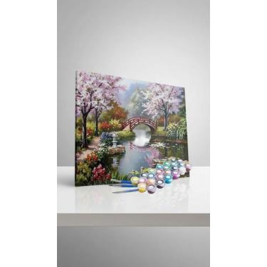 Imagem de Kit Pintura Terapêutica Numerada 40x50cm - Congratulations Store