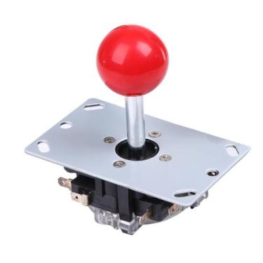 Imagem de Joystick arcade de 8 posicoes - bola vermelha