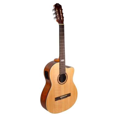 Imagem de Violão Strinberg Nylon com Cutway Elétrico SC200C NS Satin