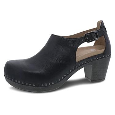 Imagem de Dansko Sassy Stylish Upfront Closed Toe for Women – Palmilha com retorno de energia com suporte de arco adicional – Sola leve de poliuretano para uso duradouro – Ótimo para todas as estações, Fresado