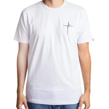 Imagem de Camiseta Manga Curta Mini Logo Religião Branco - Caps Co