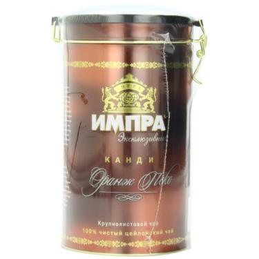 Imagem de Chá Preto Ceilão Kandy Importado Impra Tea, Lata 250g Granel