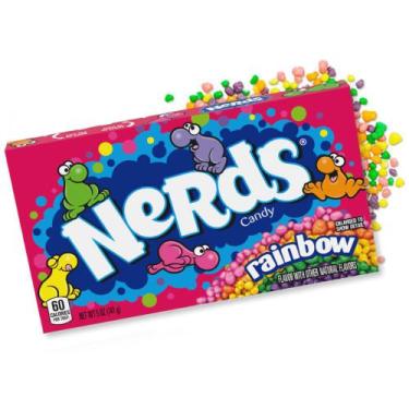 Imagem de Bala Nerds Wonka Rainbow Throwback - Todos Os Sabores 141G - Nestlé