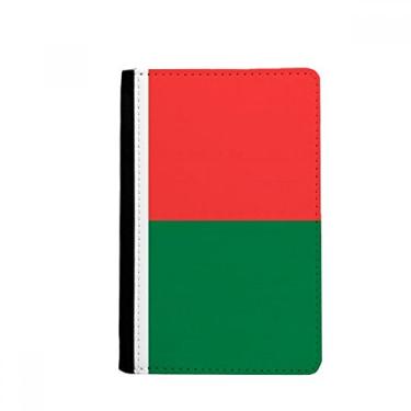 Imagem de Porta-passaporte com bandeira nacional de Madagascar África país da África Notecase Burse capa carteira porta-cartão, Multicolor