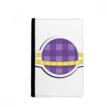 Imagem de Porta-passaporte Universo e Alienígena Saturno Notecase Burse Carteira Capa Cartão, Multicolor