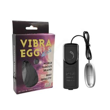 Imagem de Vibrador Bullet Multivelocidade E Controle Com Fio  Vibra Egg - Lybail