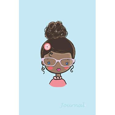 Imagem de Journal: 6x9 Black Girl Magic Journal for Writing, Diary, Notebook; Inspirational, Motivational, Empowering Affirmations--African American Girl Themed