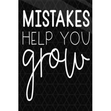 Imagem de To Do List Notebook - Womens Mistakes Help You Grow - Fun Positive Growth Mindset Teacher
