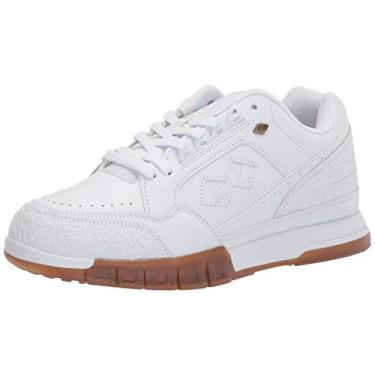 Imagem de British Knights Metros Oxford Tênis masculino, Branco/Goma, 42