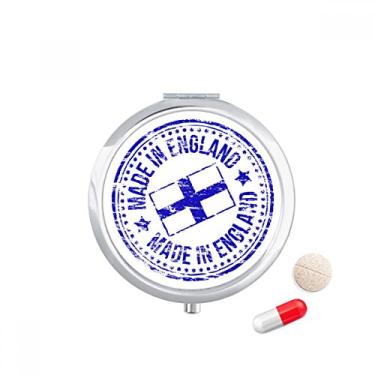 Imagem de Estojo de comprimidos feito no Reino Unido, Inglaterra, porta-comprimidos, porta-remédios