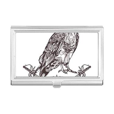 Imagem de Capa com porta-cartões de visita estilo barroco com coroa de águia e espada