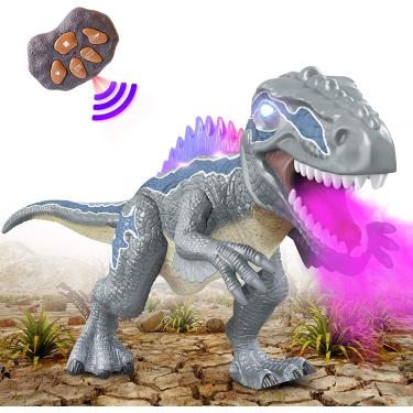 Dinossauro de Brinquedo Controle Remoto com LED