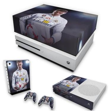 Skin Real Madrid Adesivo Playstation 4 FAT PS4 Futebol