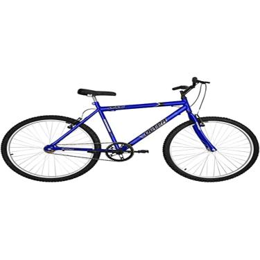 Imagem de Bicicleta de Passeio Ultra Bikes Esporte Aro 26 Reforçada Freio V-Brake Sem Marcha Azul