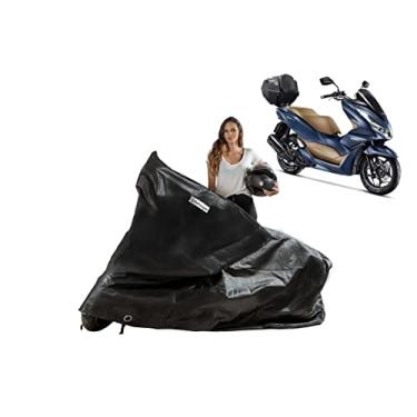 Imagem de Capa Protetora compatível com Moto Honda PCX 150/160 com Baú/Bauleto