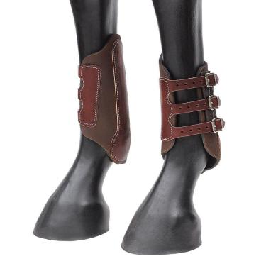 Imagem de Caneleira para Cavalo de Couro Rodeo West 26823