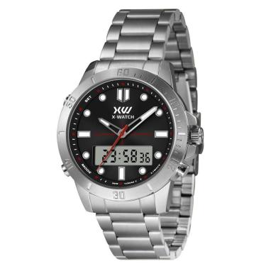 Imagem de Relógio X-Watch Masculino Xmssa016 P1Sx Prateado