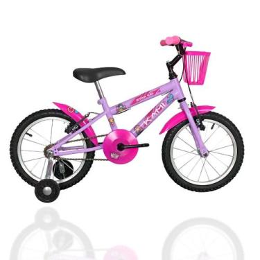 Imagem de Bicicleta Infantil Aro 16 Mtb Kami Princesa Criança 3 A 6 - Kami Bikes