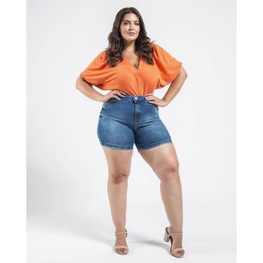 Imagem de Bermuda Black Jeans Plus Size