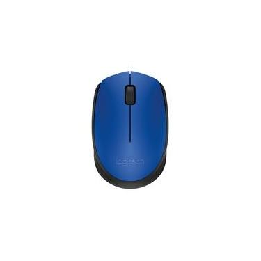 Imagem de Mouse sem fio Logitech M170 com Design Ambidestro Compacto, Conexão USB e Pilha Inclusa, Azul - 910-004800