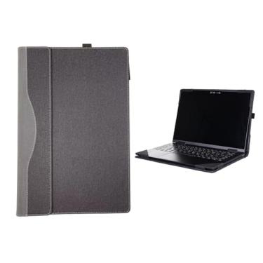 Imagem de XJchen Capa para laptop compatível com HP Laptop 15-fd 15-fc ProBook 450 455 850 G8 G9 EliteBook 850 G7 G8 ZBook Firefly 15 G7 G8 capa protetora para notebook capa protetora para notebook (preta)