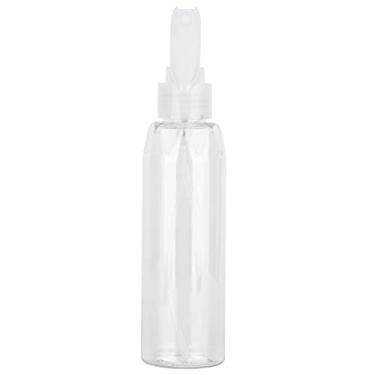 Imagem de Frasco de Spray de Plástico Transparente 200ml Recipiente de Líquido de NebulizaçãO Vazio Recarregável e Reutilizável para Viagens O Fundo da Garrafa é Antiderrapante Recipiente