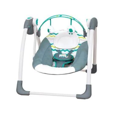Imagem de Cadeira Descanso E Balanço Automático Mastela Plush Toys Verde