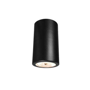 Imagem de Spot de Sobrepor Cilíndrico Dicroica Par16 Preto Pl1082