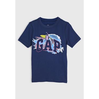 Imagem de Infantil - Camiseta GAP Full Print Azul GAP 876904 menino