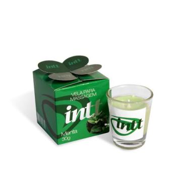 Imagem de Vela Para Massagem Beijável Menta - Intt Cosméticos