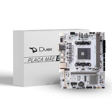 Imagem de PLACA MÃE DUEX A520M WHITE, CHIPSET A520M AMD AM4M MATX, 2 SLOTS DDR4 - A520ZG