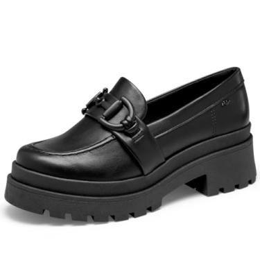 Imagem de Sapato Feminino Dakota Mocassim Loafer Solado Tratorado Moda DA032 (Preto, BR, Adulto, Numérico, 38)