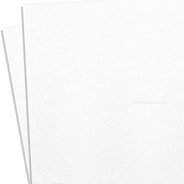 Imagem de KYDEX Folha Thermoform - (Textura P1) - (Espessura 0,060) - (20,3 cm x 30,5 cm) - (Branco Nevasco) - (2 Folhas) - Fabricação de Coldre DIY, Armadura de Airsoft, Uniformes de Cosplay, Modelos RC