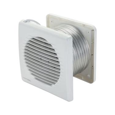 Imagem de Ventisol kit ventilador axial exaustor para banheiro kexb-03 150mm vz2 tfx2 bivolt