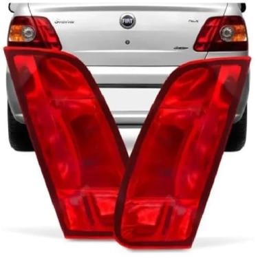 Imagem de Lanterna Traseira Siena 2004 2005 2006 2007 2008 2009 2010 2011 2012 Tampa UNIDADE LADO:ESQUERDO (MOTORISTA)