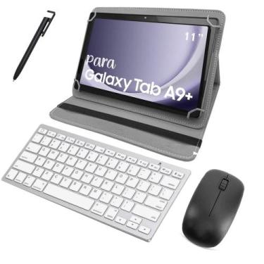 Imagem de Melhor Capa Para Tablet A9 Plus + 11" Com Teclado + Mouse - Duda Store