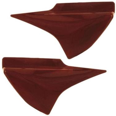 Imagem de Tampa Lateral Titan 150 (PAR) - Pro tork, LARANJA CANELA 2007, Único