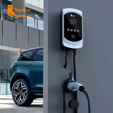 Imagem de Carregador Para Carro Elétrico e Híbrido 7.6 Kw 110/220v Tipo 2 Portat
