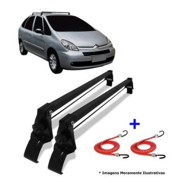 Imagem de Rack Teto Bagageiro + 2 Elasticos Picasso 4 Portas Ano 00/14 - VHIP