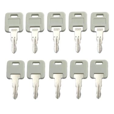 Imagem de 10 peças de chaves G391 para trailer, chaves de substituição para trailers compatíveis com componentes da Global Link Camper Lippert Trailers Montana RV Motorhome