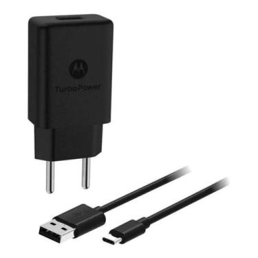 Imagem de Carregador De Parede Motorola Quick Charge 15W Cabo Tipo C