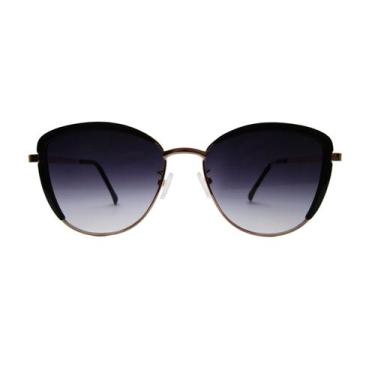 Imagem de Oculos de Sol Feminino Moderno Proteção UV400 - CN