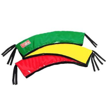 Imagem de Kit 1 Protetor De Molas + 1 Rede Lateral Cama Elástica 1,40m - marujão