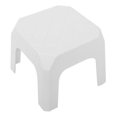 Imagem de Mini Banqueta Plástica Branca Bf2 Astra