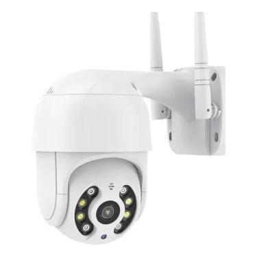 Imagem de Câmera Ip Speed Dome Zoom 4x Mais Ptz Wifi Prova D Água Ip66 - SmartCa