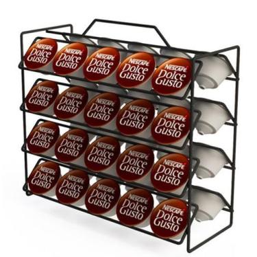Imagem de Suporte Porta 40 Capsulas Cafe Dolce Gusto Organizador  - Vapet Vupet 