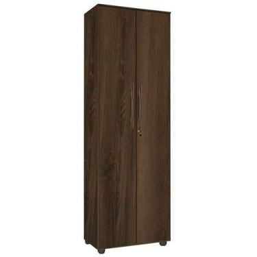 Imagem de Armário Multiuso Lavanderia Sapateira Organizadora 2 Portas Com Fechad