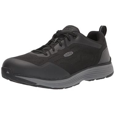 Imagem de KEEN Utility Men's Sparta 2 Low Alloy Toe ESD Industrial Work Sneakers, Steel Grey/Black, 7