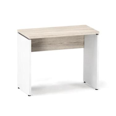 Imagem de Mesa Auxiliar Pé Painel P25 Pandin 90 CM Casablanca e Branco