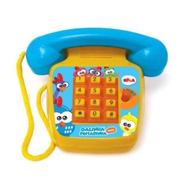 Imagem de Telefone Sonoro Galinha Pintadinha 3+ - Elka